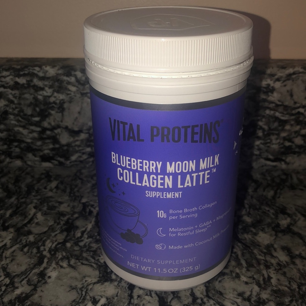 Vital Proteins Blueberry Moon Milk Collagen Latte